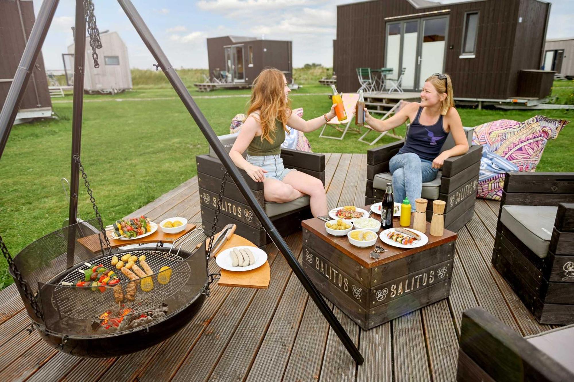 Tiny House Nature 2 Innenlage - Green Tiny Village Harlesiel Carolinensiel Luaran gambar